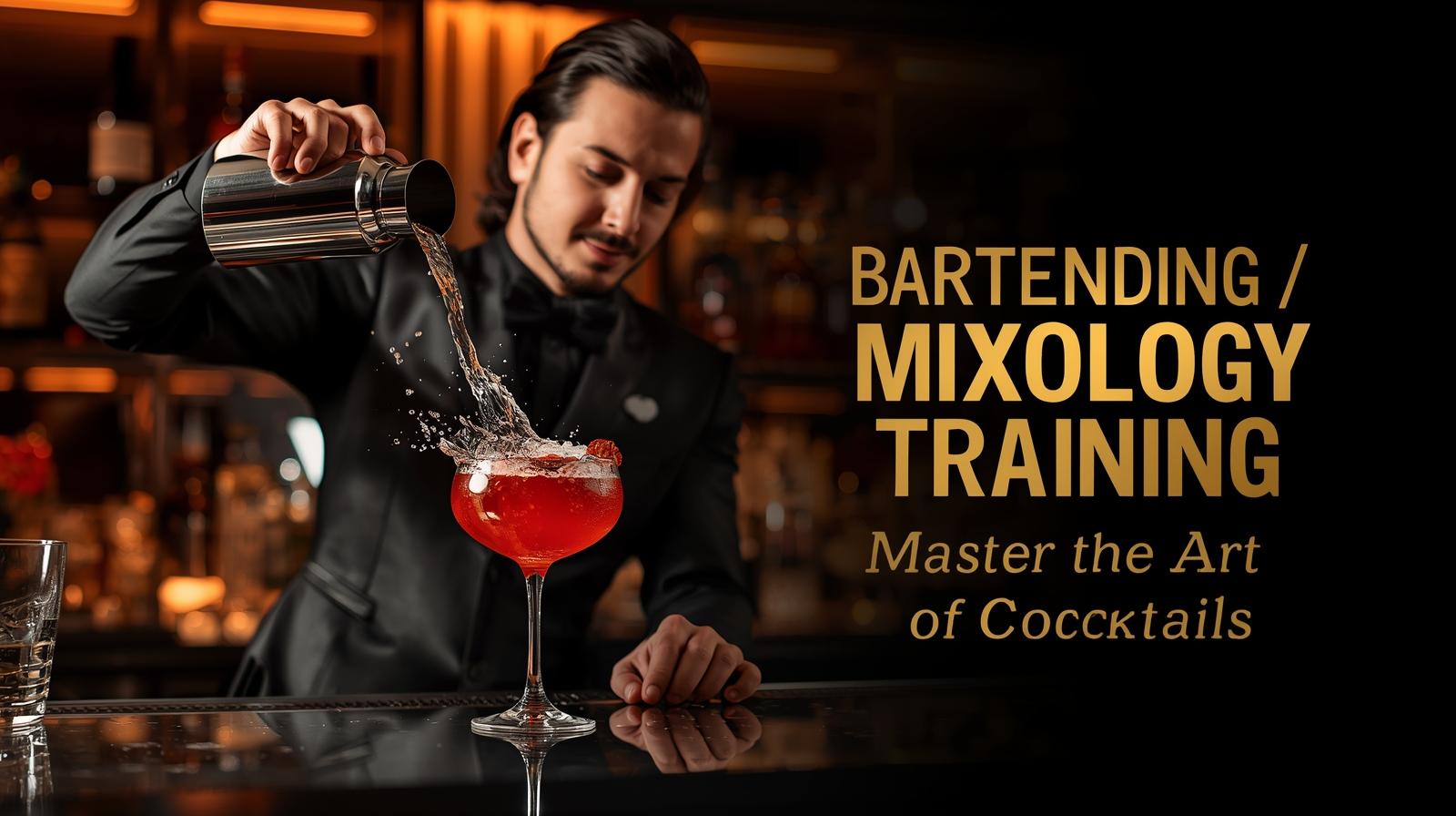 BARTENDING / MIXOLOGY TRAINING