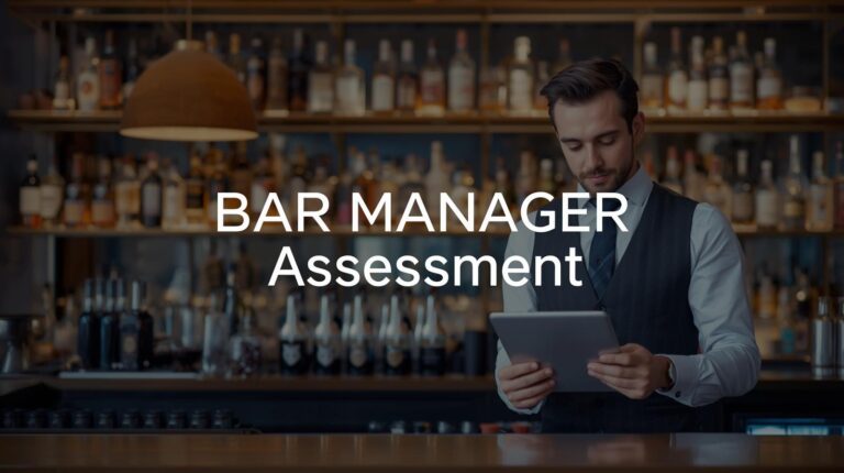 Bar Manager Assessment