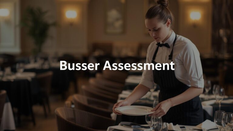 Busser Assessment