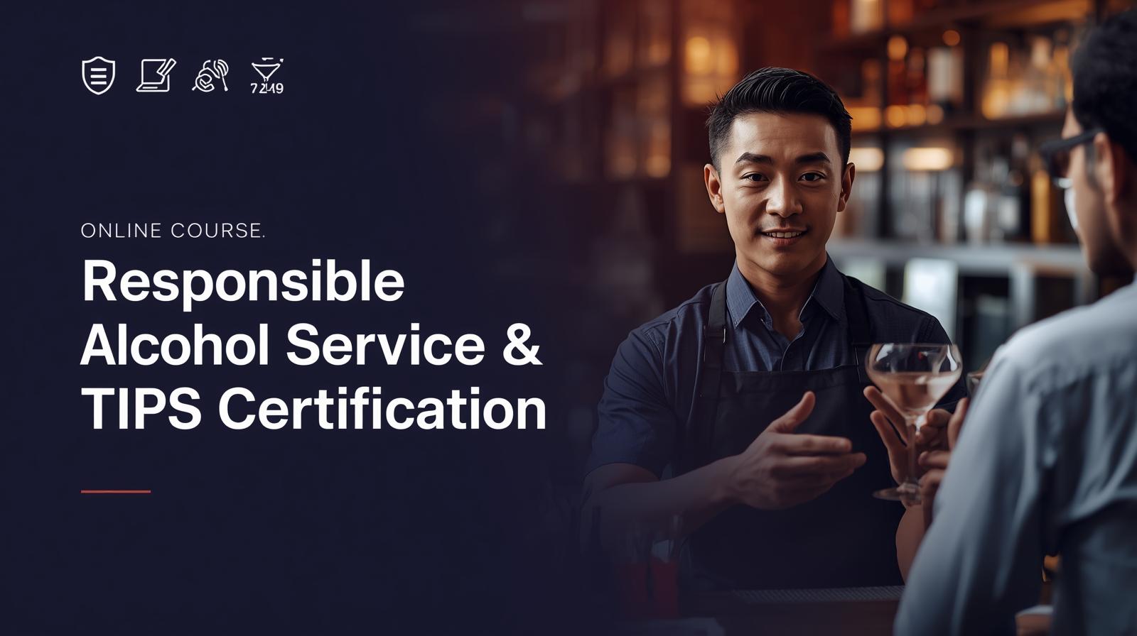 RESPONSIBLE ALCOHOL SERVICE & TIPS CERTIFICATION