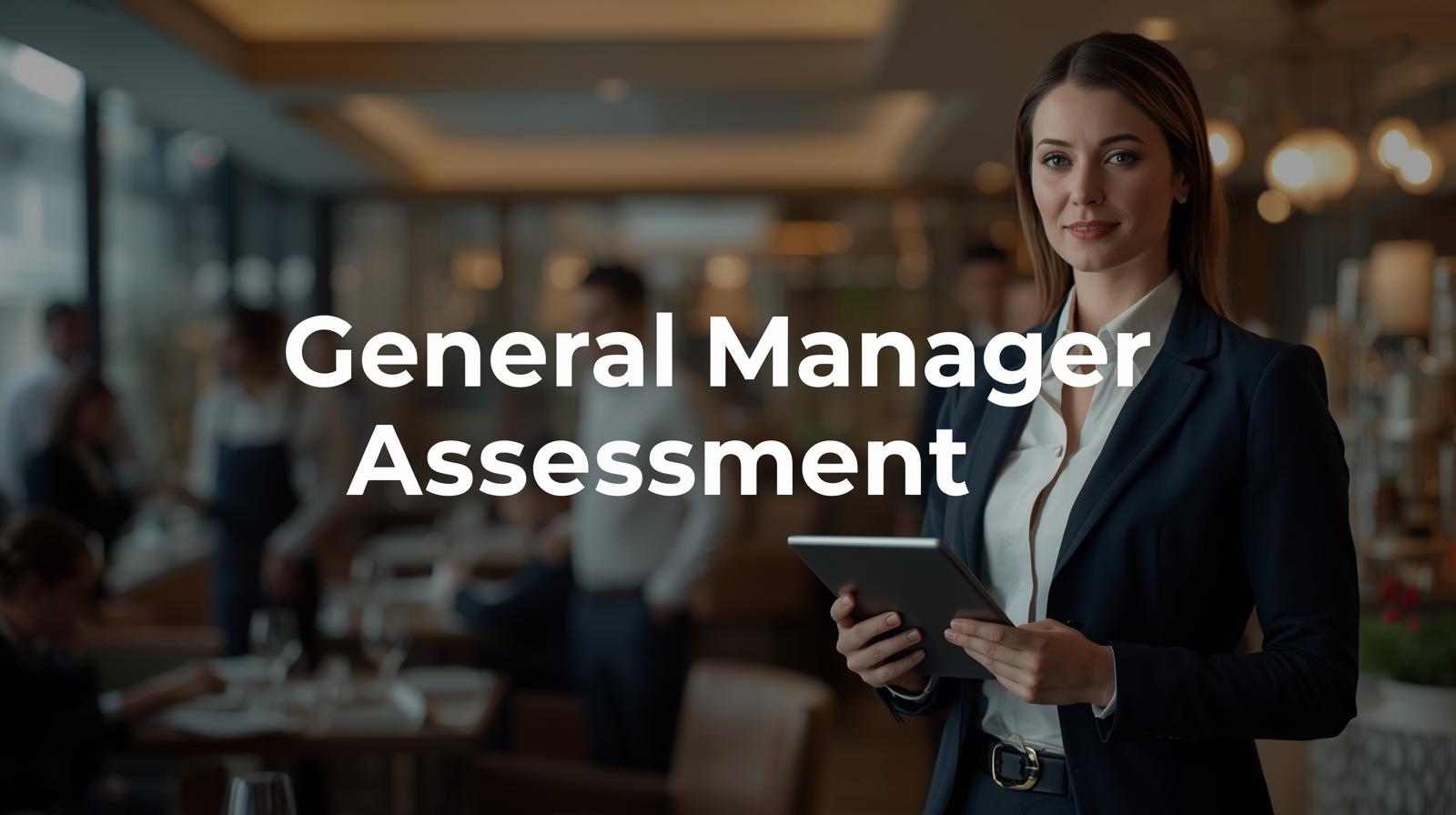 General Manager Assessment